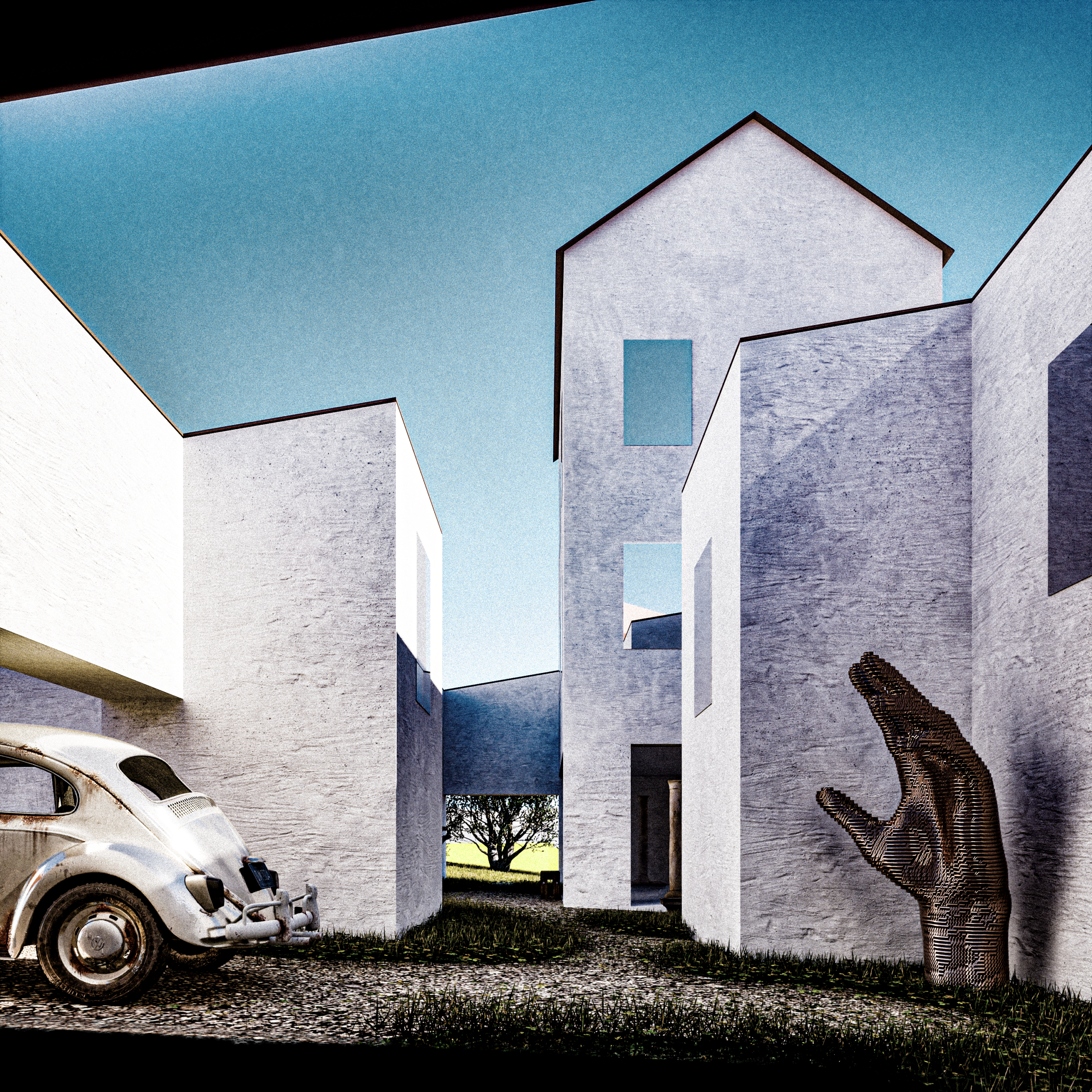 Proyecto Espacio de arte y apartamento en Olivares - Zurita Studio