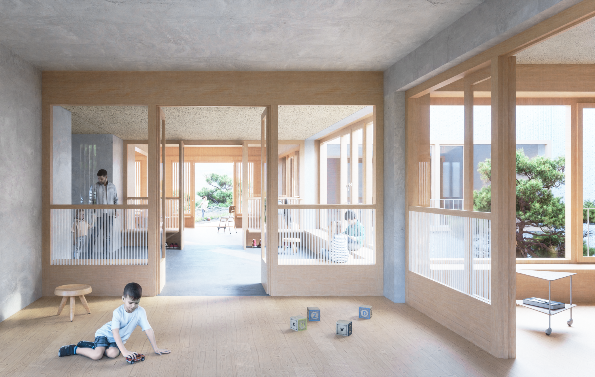 Proyecto Schulhaus Blatten - Zurita Studio